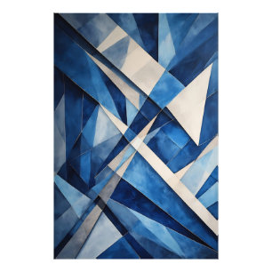 Geometric Ocean Photo Print