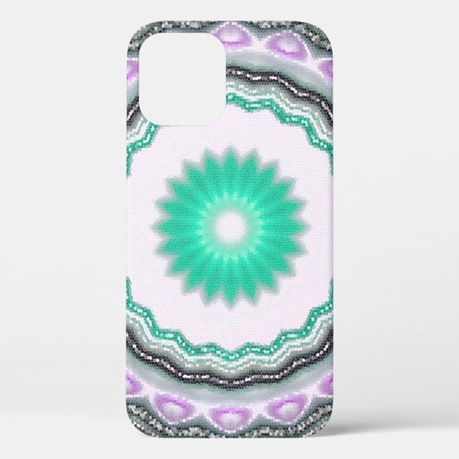 geometric ornament. Decorative mosaic texture. abs Case-Mate iPhone Case (Back)