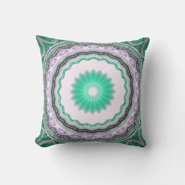 geometric ornament. Decorative mosaic texture. abs Cushion (Front)
