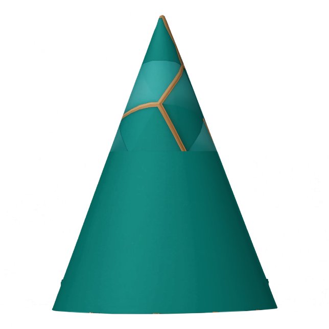 geometric party hat (Front)