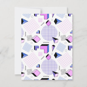 Geometric Pattern 13 Card