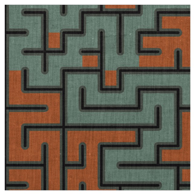 Geometric Pattern #14 Fabric (Swatch)