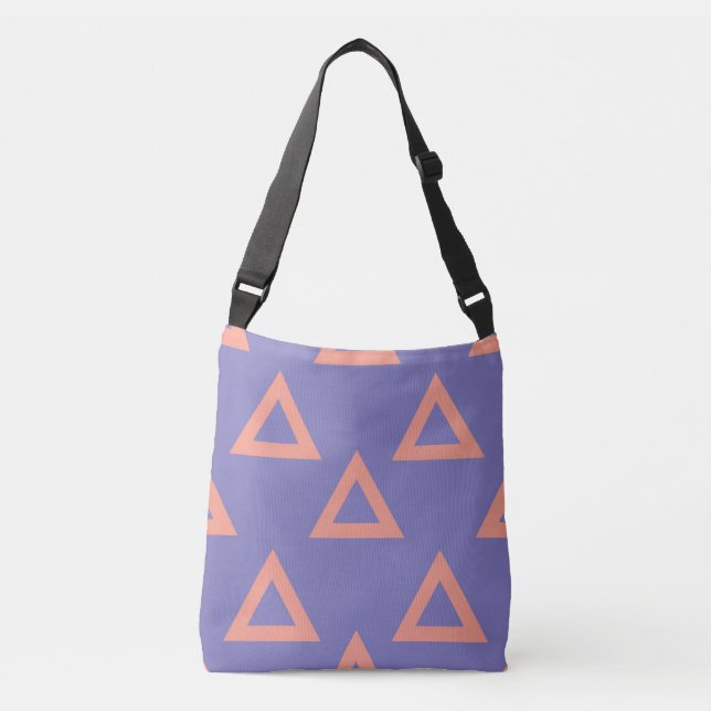 Geometric Pattern 16 Crossbody Bag (Front)