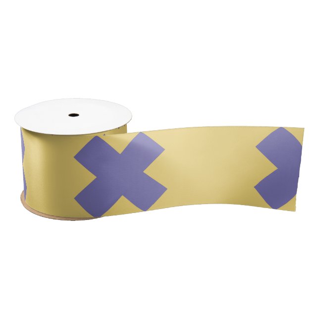 Geometric Pattern 18 Satin Ribbon (Spool)