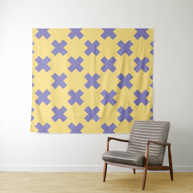 Geometric Pattern 18 Tapestry (In Situ (Horizontal))