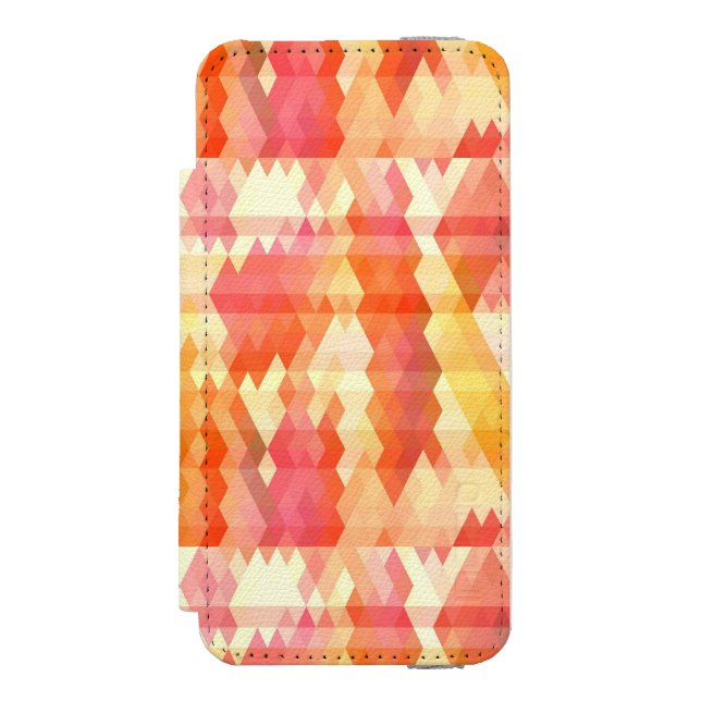 Geometric pattern 1 incipio iPhone wallet case (Folio Front)