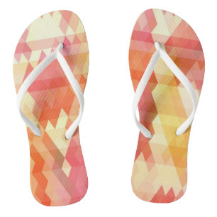 Geometric pattern 1 thongs