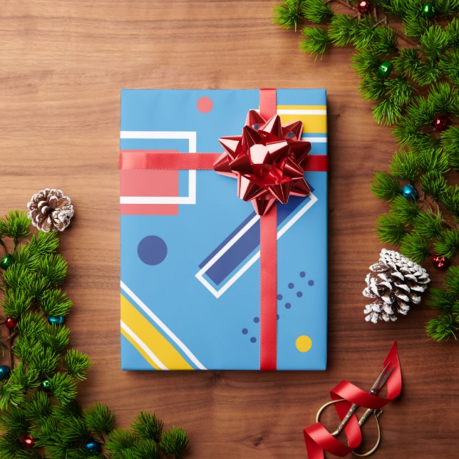 Geometric Pattern 1 Wrapping Paper (Holiday Gift)