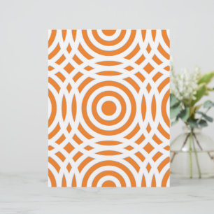 Geometric Pattern 21 Custom Letterhead