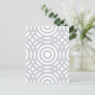 Geometric Pattern 22 Holiday Postcard