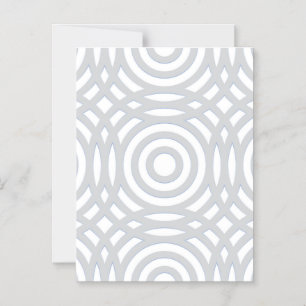 Geometric Pattern 22 Magnetic Invitation
