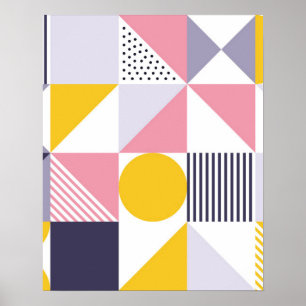 Geometric Pattern 26 Poster