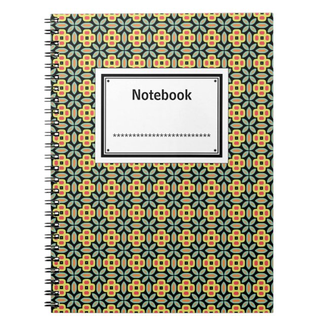 Geometric Pattern 280514(3) Notebook (Front)
