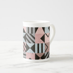 Geometric Pattern 29 Bone China Mug