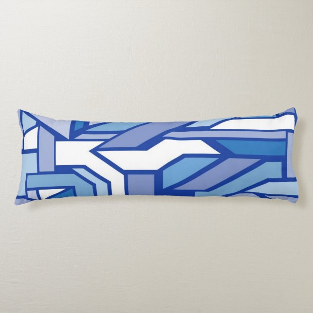 Geometric pattern 2 body cushion (Front)