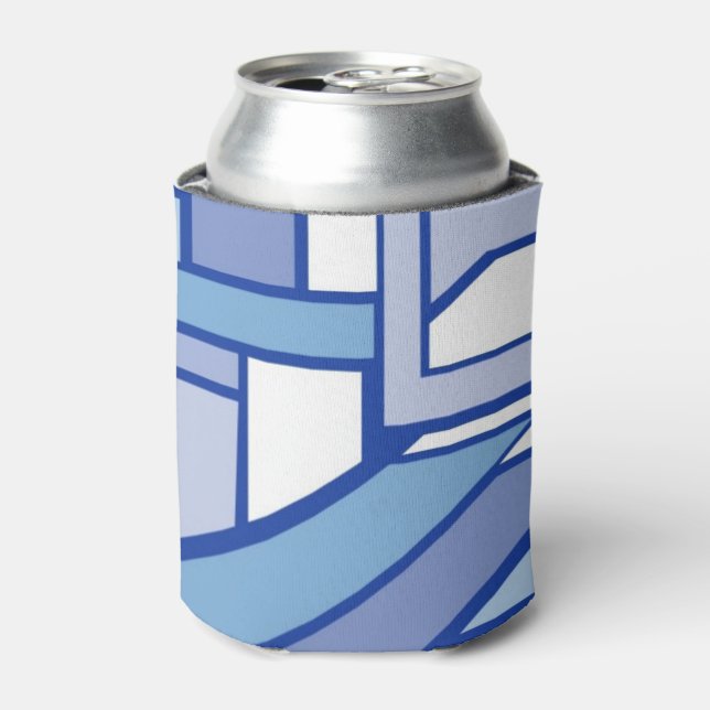 Geometric pattern 2 can cooler (Can Front)