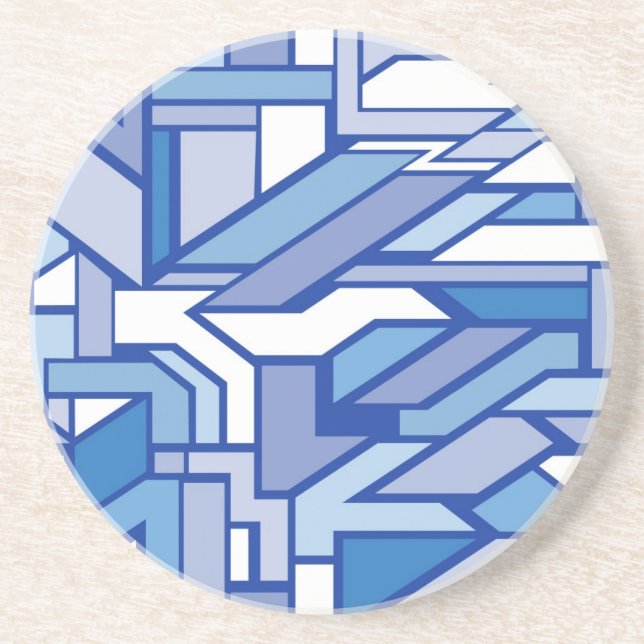Geometric pattern 2 coaster (Front)