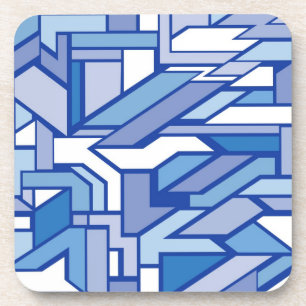 Geometric pattern 2 coaster