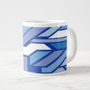 Geometric pattern 2 large coffee mug