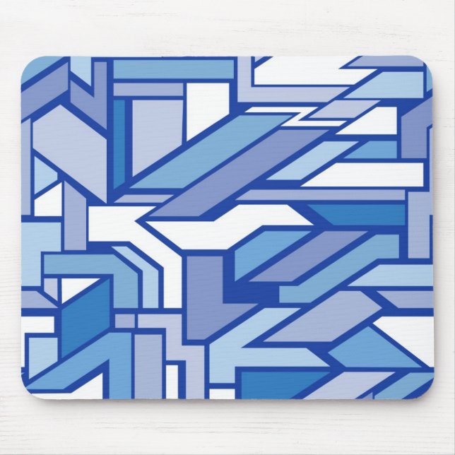 Geometric pattern 2 mouse pad (Front)