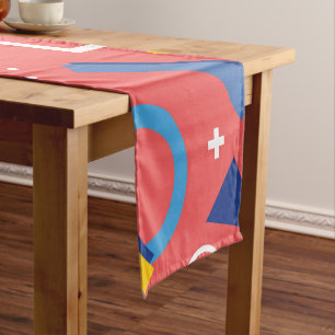 Geometric Pattern 2 Short Table Runner