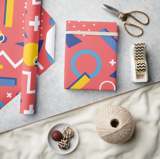 Geometric Pattern 2 Wrapping Paper (Crafts)