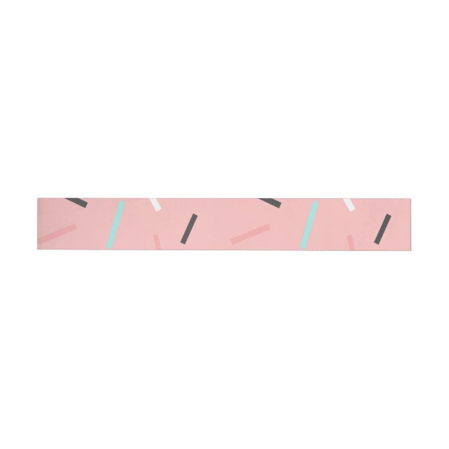 Geometric Pattern 30 Wrap Around Label (Individual)