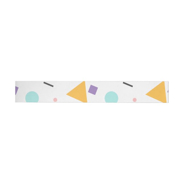 Geometric Pattern 31 Wrap Around Label (Individual)