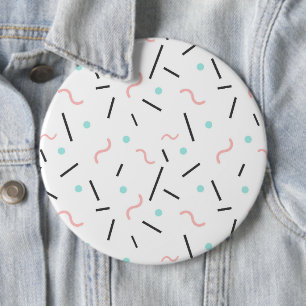 Geometric Pattern 32 6 Cm Round Badge