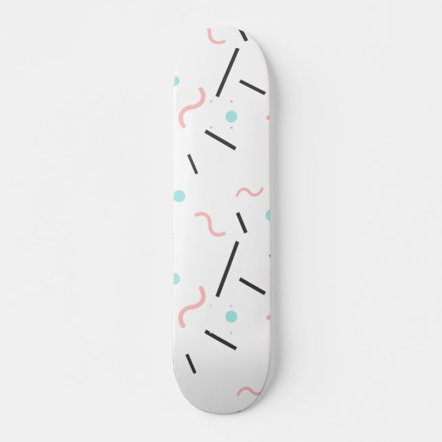 Geometric Pattern 32 Skateboard (Front)