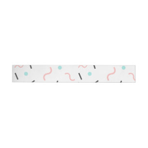 Geometric Pattern 32 Wrap Around Label