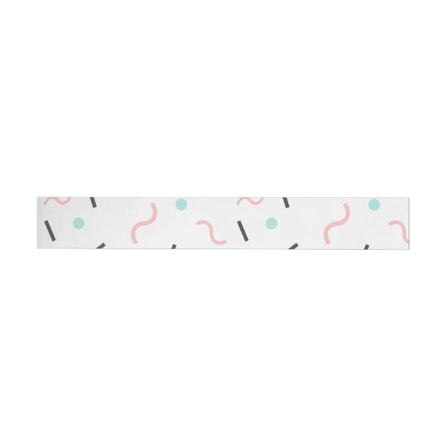 Geometric Pattern 32 Wrap Around Label (Individual)