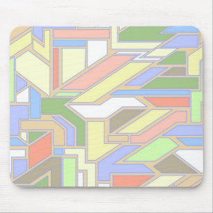 Geometric pattern 3 mouse pad