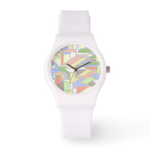 Geometric pattern 3 watch