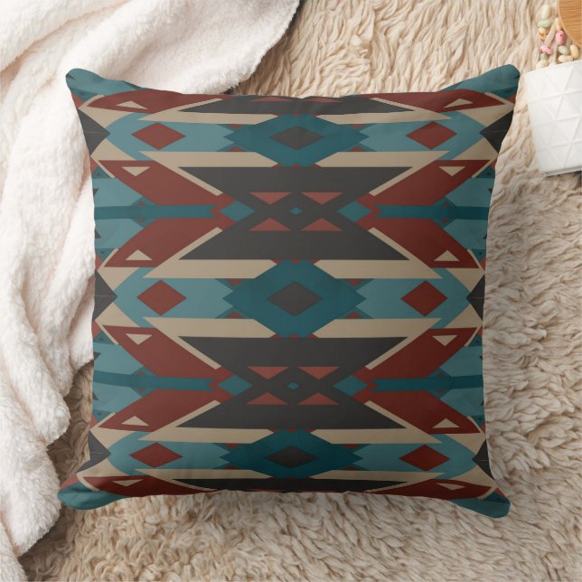Geometric Pattern 4 Cushion (Blanket)