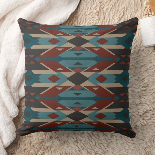 Geometric Pattern 4 Cushion (Blanket)