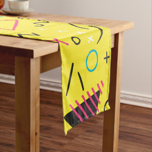Geometric Pattern 6 Short Table Runner