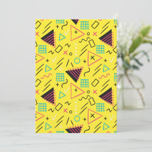 Geometric Pattern 6 Thank You Card