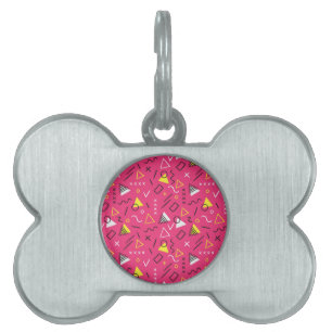Geometric Pattern 7 Pet ID Tag
