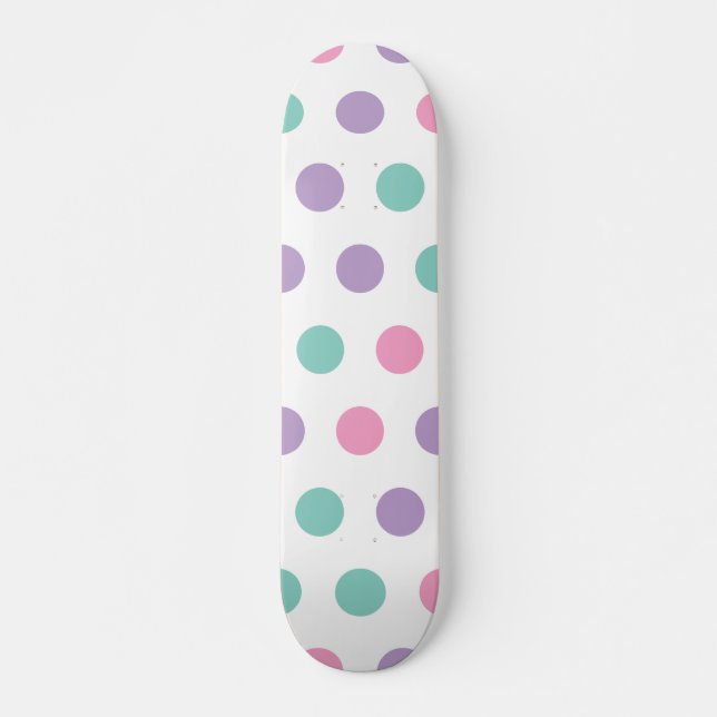 Geometric Pattern 8 Skateboard (Front)