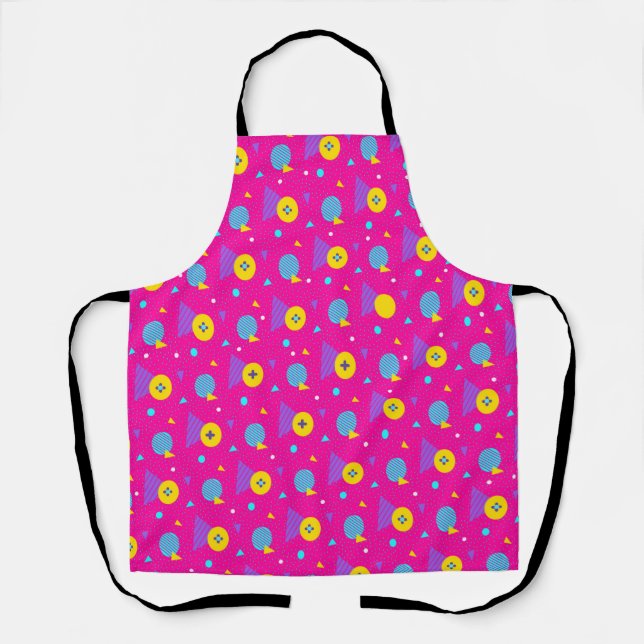 Geometric pattern apron (Front)
