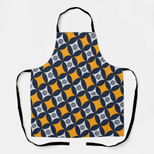 Geometric pattern apron