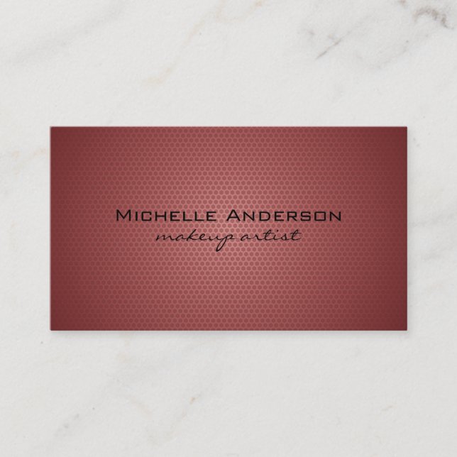 Geometric Pattern Business Card (Front)