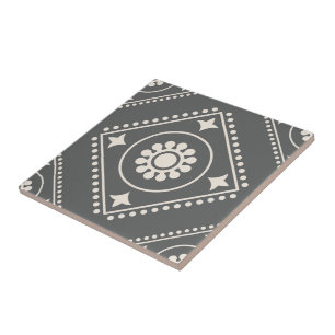 Geometric Pattern Decorative Ceramic Tile