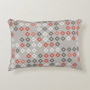 Geometric pattern design abstract, art, background decorative cushion