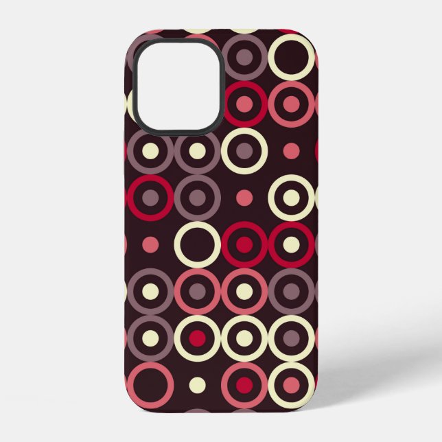 Geometric pattern design abstract, art, graphic de iPhone case (Back)