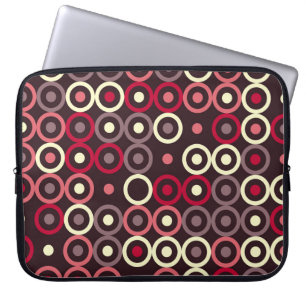 Geometric pattern design abstract, art, graphic de laptop sleeve