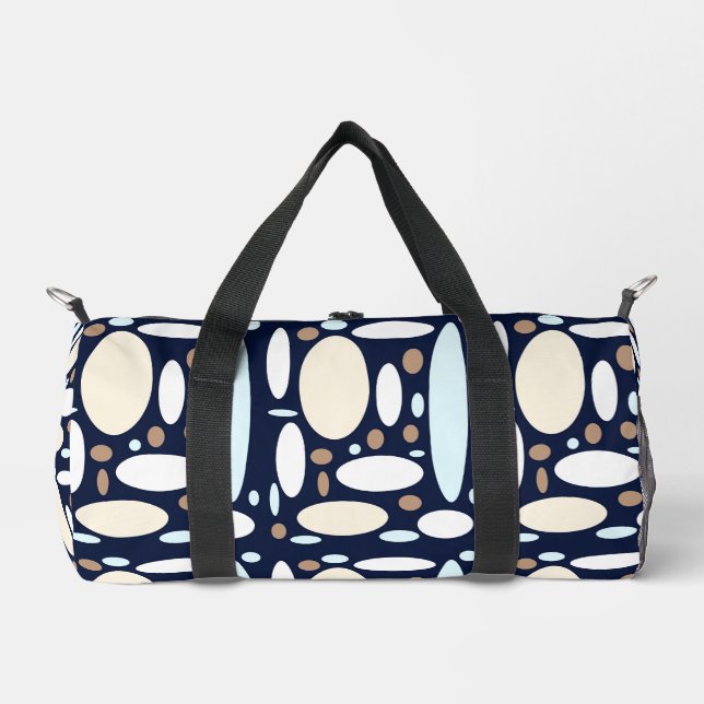 Geometric pattern duffle bag (Front)