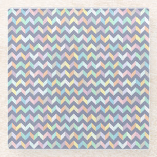 Geometric Pattern Glass Coaster