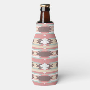 Geometric pattern in aztec style 2 bottle cooler